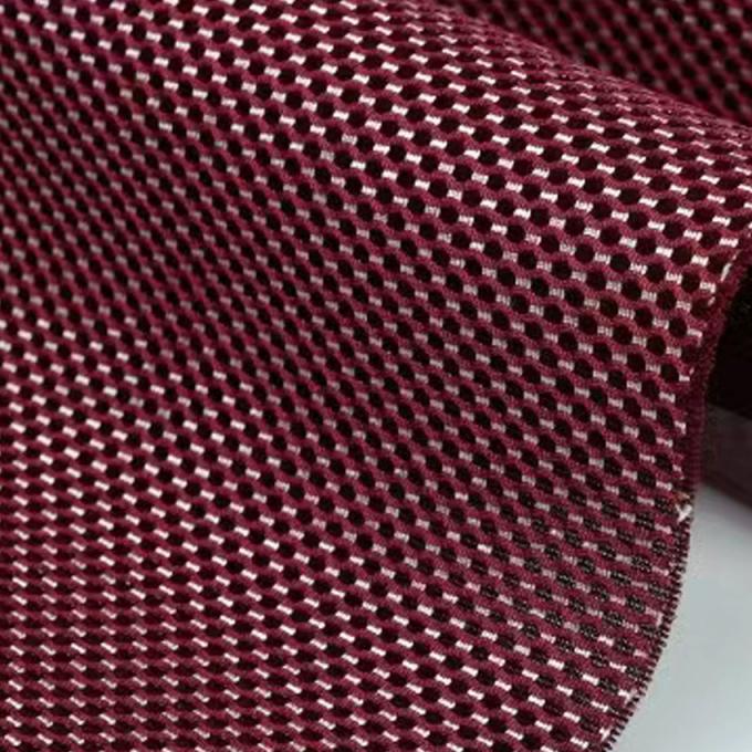 320 - 400GSM Material de malla 3D Material de malla de poliéster para equipaje de traje 0