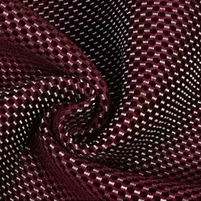 320 - 400GSM Material de malla 3D Material de malla de poliéster para equipaje de traje 2