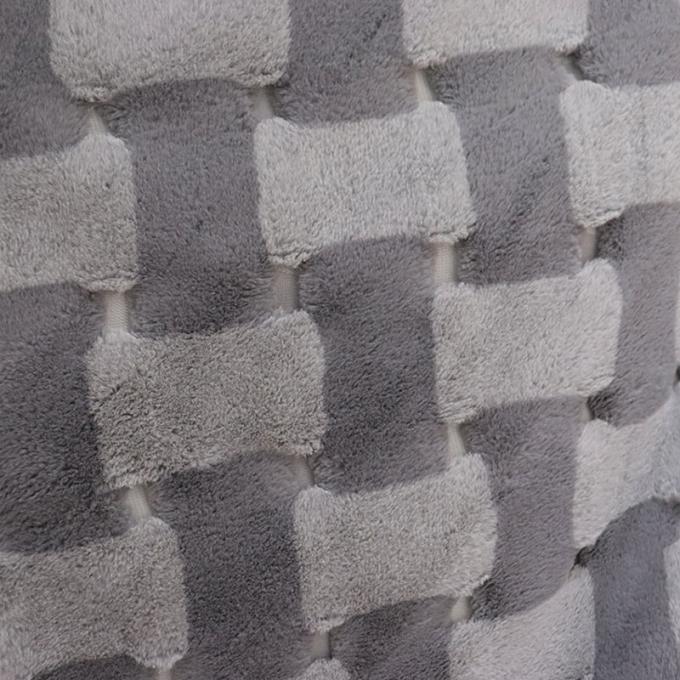 Cubierta de piel de coral ligera de poliéster Cubierta de piel falsa para invierno 320gm 1