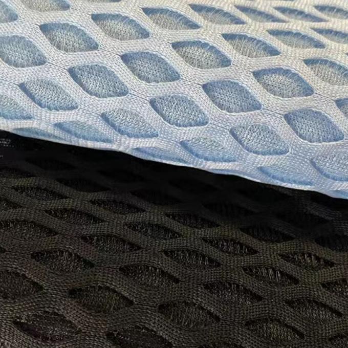 Material de malla de aire transpirable de 2 mm tela de malla de aire 100% de poliéster 3
