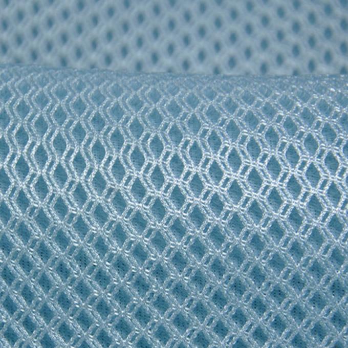 100% de poliéster resistente al desgarro malla espacial 3D Airmesh Material de malla transpirable 0