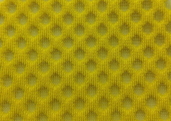 Good price Tejido de malla de poliéster extensible Tejido de malla de espacio semitransparente 240 - 450GSM en línea