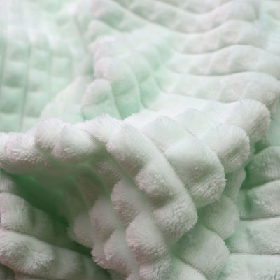 Good price 320 gramos suave de peluche de coral de lana manta caliente manta de lanzamiento de minky en línea