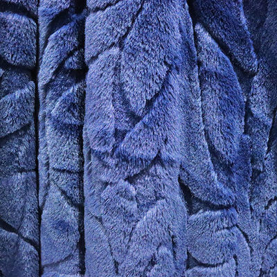 Good price Cubierta de lana de coral de doble cara Poliéster de piel falsa Minky lanzar mantas 320gm en línea