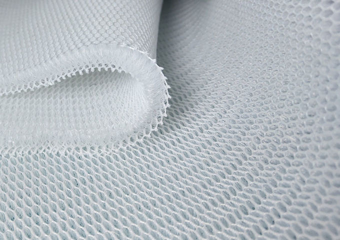 Memoria 4mm 3D Material de malla de poliéster Tejido de malla muy transpirable 0