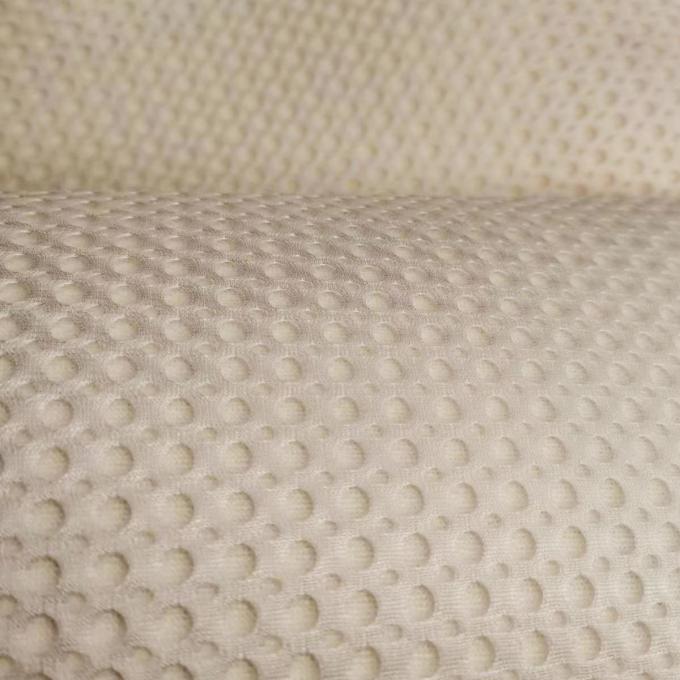 Tejido de malla de aire resistente al agua de 280 gramos Tejido de malla de espacio de 150D para textiles para el hogar 2