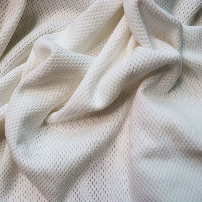 Reciclado teñido 3D Space Mesh Airmesh Poliéster Material de malla más bajo elástico 1