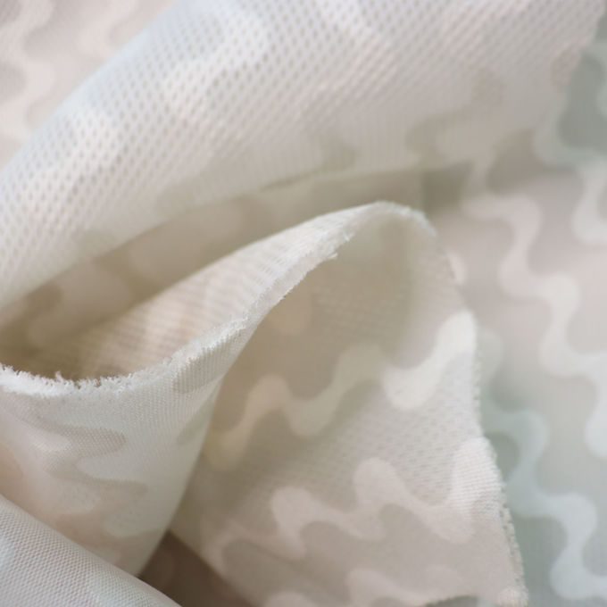 Jacquard Tearproof 3D Mesh Material de malla de poliéster reciclado de 3 mm 3