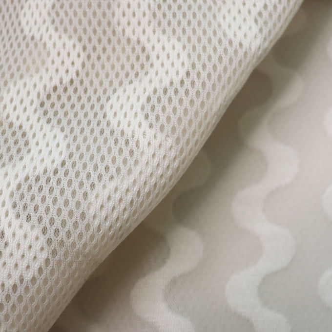 Jacquard Tearproof 3D Mesh Material de malla de poliéster reciclado de 3 mm 2