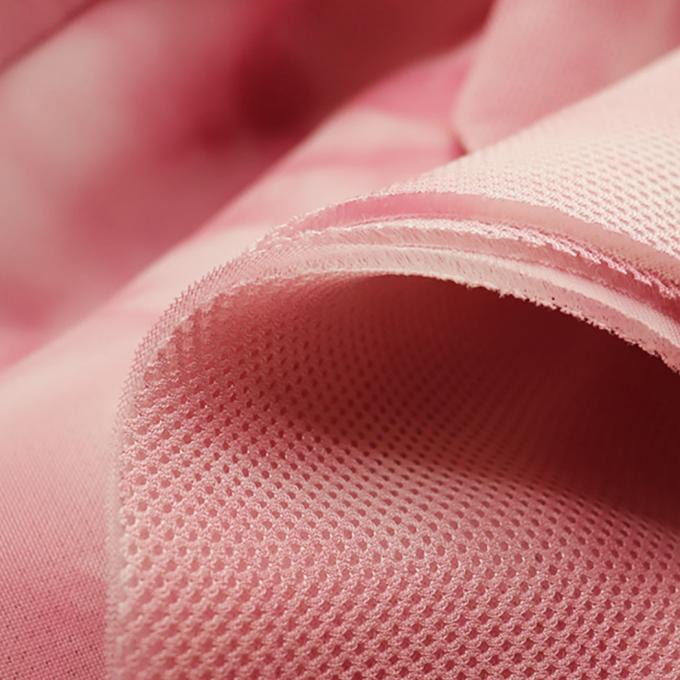 Shibori tejido de malla de punto transpirable 280GSM Airmesh malla espaciadora 3D para automóviles 0