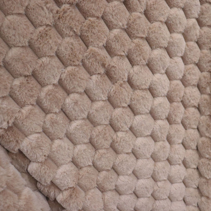 Vello de coral lujo de piel falsa lanza manta de piel falsa grande doble cara para el invierno 1