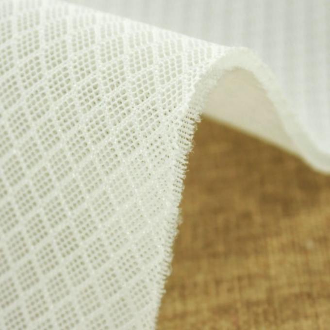 Material de malla de aire de Jacquard plano de tela de malla de aire antiabrasión para el vestido 2
