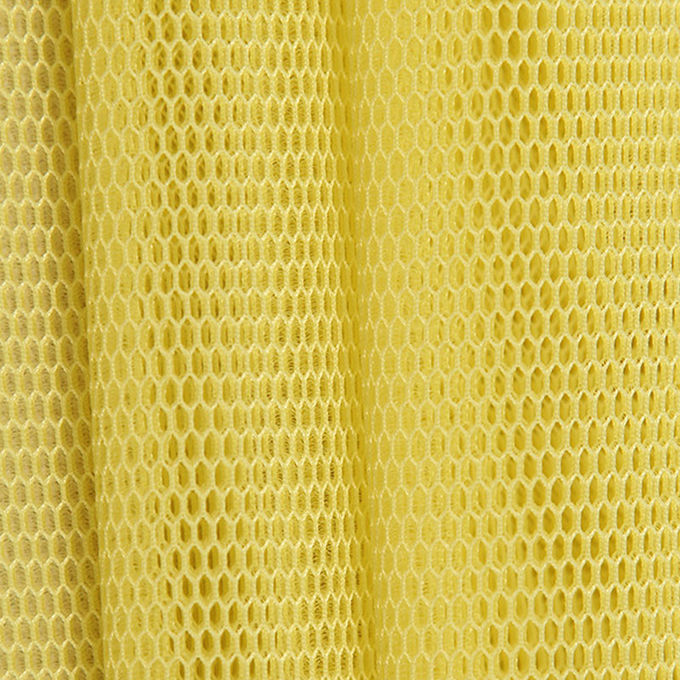 Memoria 4mm 3D Material de malla de poliéster Tejido de malla muy transpirable 4