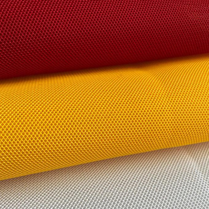 3 mm 100% de material de malla 3D Comfort 100 de tela de malla de poliéster para ropa de cama 3