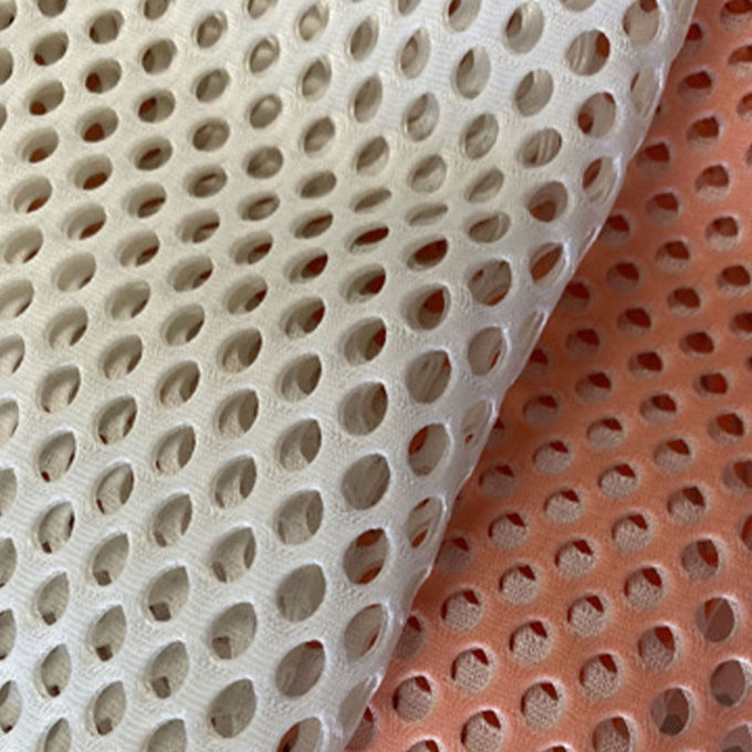 Tejido de malla de filtro de aire de punto de 3 mm 100% poliéster Tejido de malla de espaciador 3d para bolsa 3
