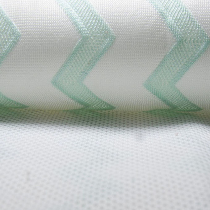 Fibra de bambú malla espaciadora 3D absorción de humedad material de malla transpirable para ropa de cama 0