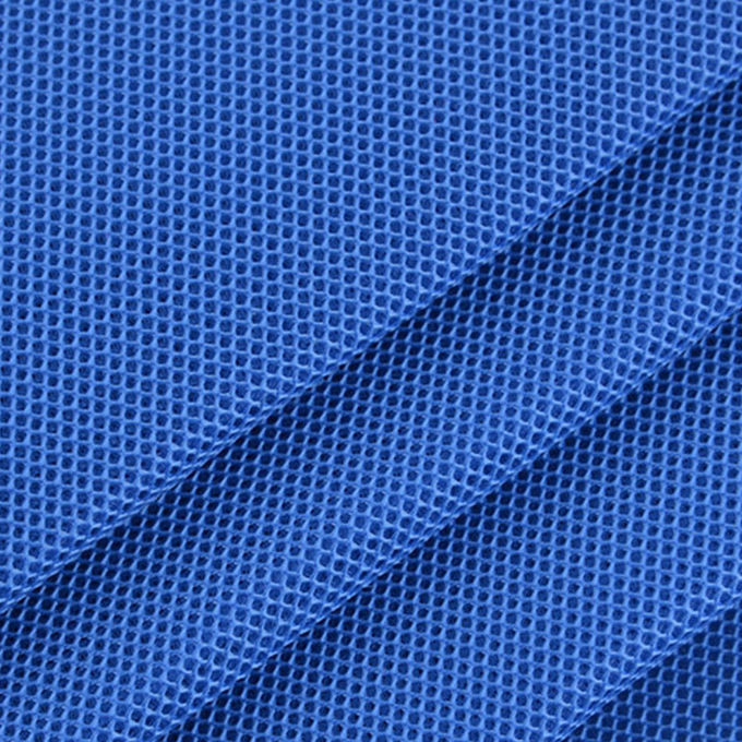 430gm Activwear Espaciador de malla de tejido de poliéster absorbente de humedad de la malla de aire de la tela 1